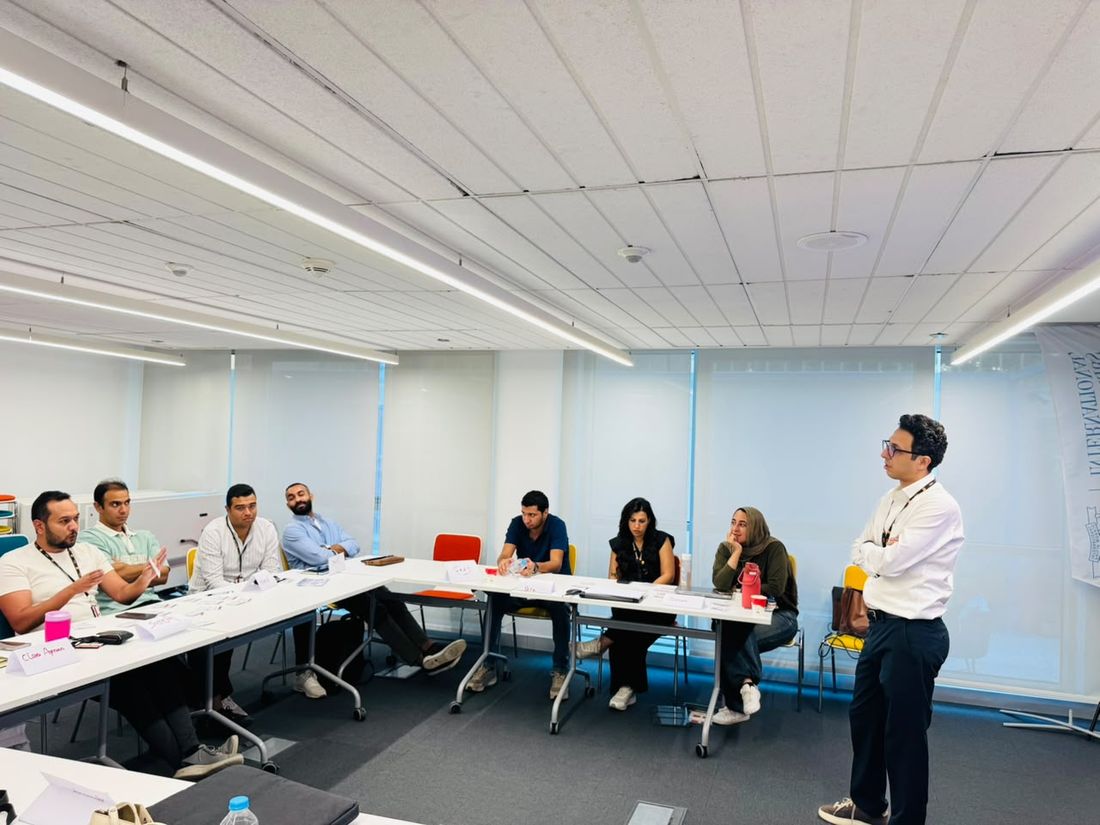 The full training room